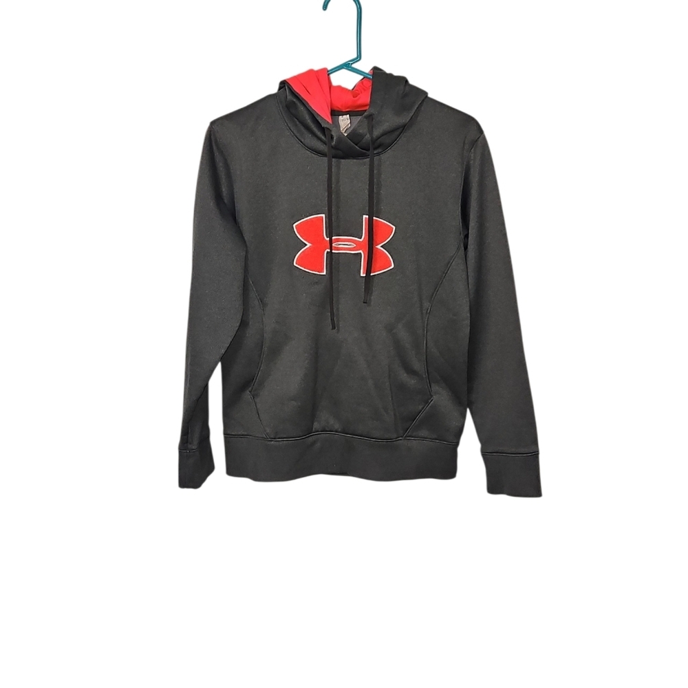 Under Armour Women's Pink & Black Hoodie Size Medium‎